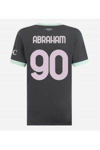 AC Milan Tammy Abraham #90 Jalkapallovaatteet Naisten Kolmaspaita 2024-25 Lyhythihainen